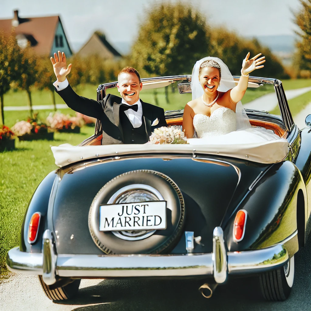 Idées originales de voitures à louer pour un mariage